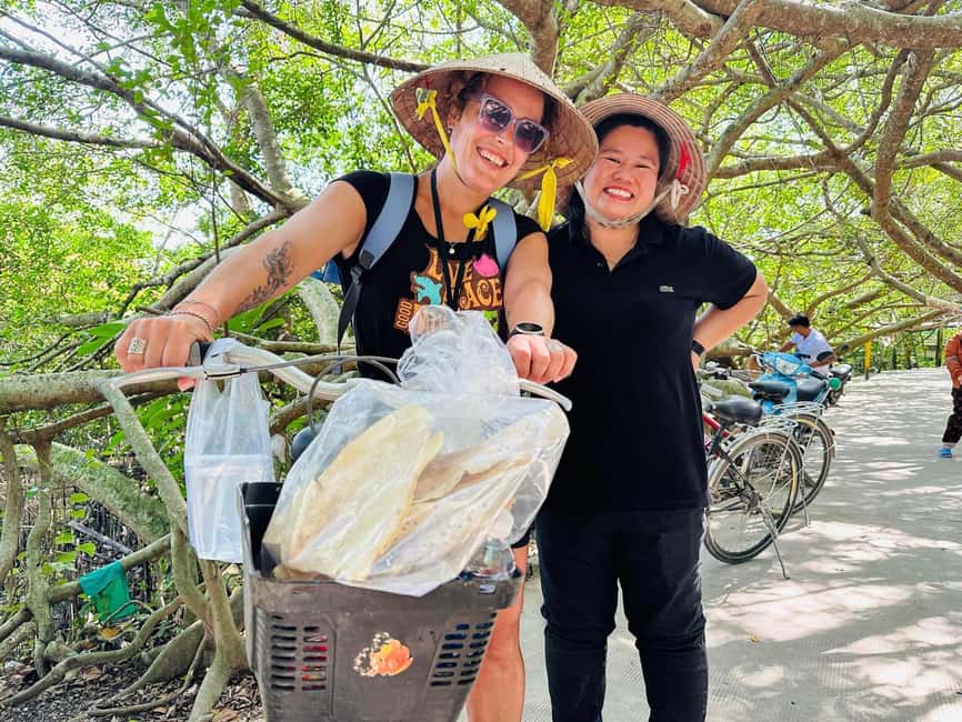 Small Group or Private Tour| Cu Chi Tunnels & Mekong Delta - Hands-On Village Scenes: Cart, Sampan, Coconut Candy, or Bee Farm